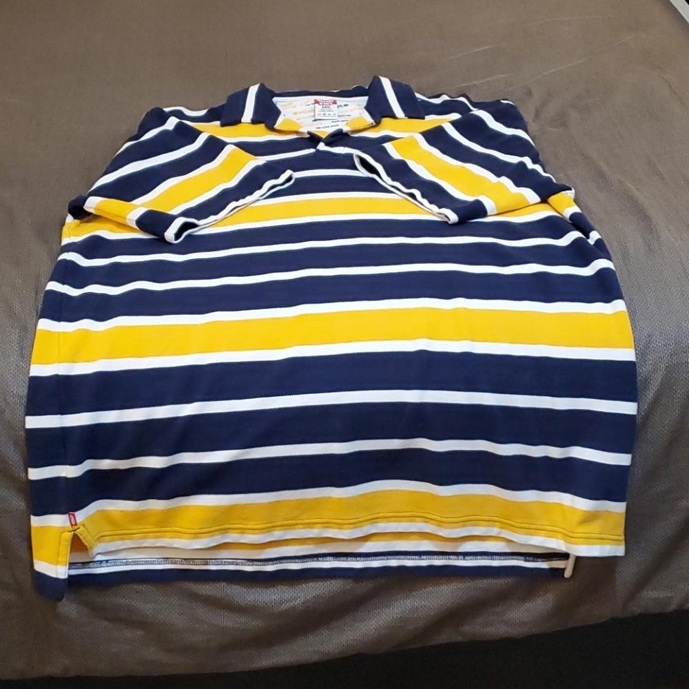 Ecko Unltd Striped Polo Shirt